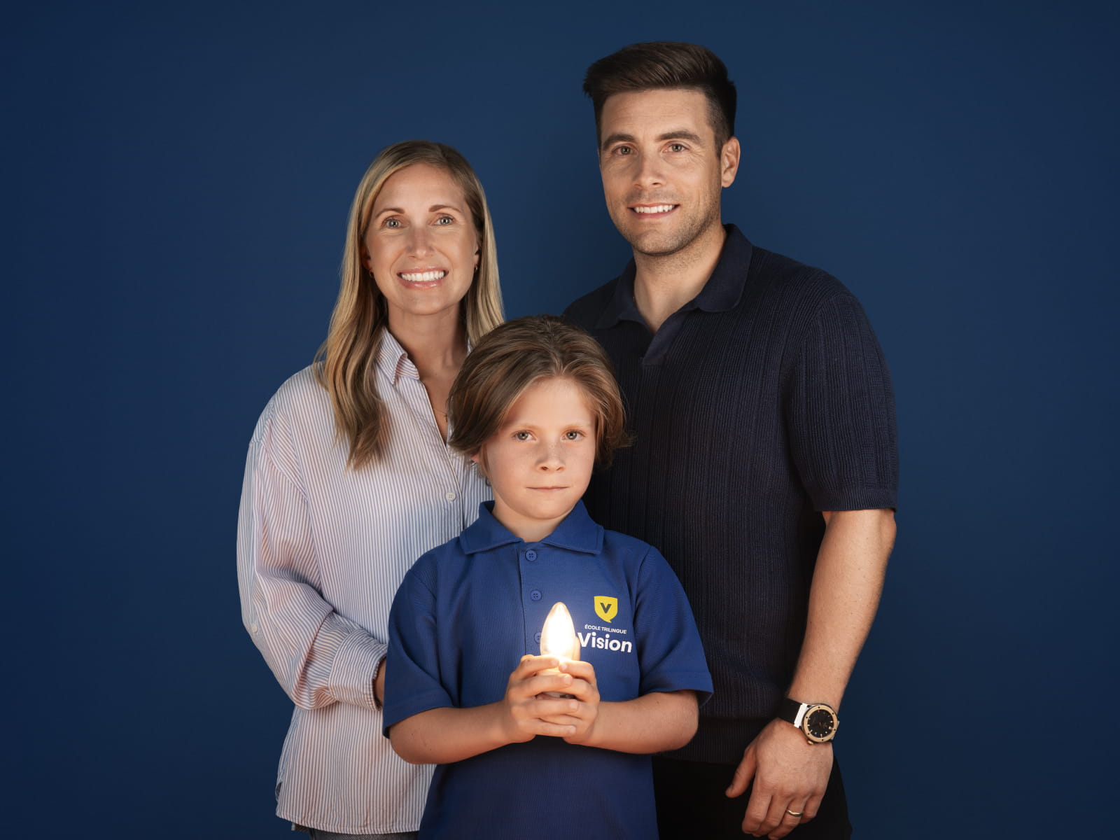 Roméo, 7 ans, élève à l’École Vision St-Jean