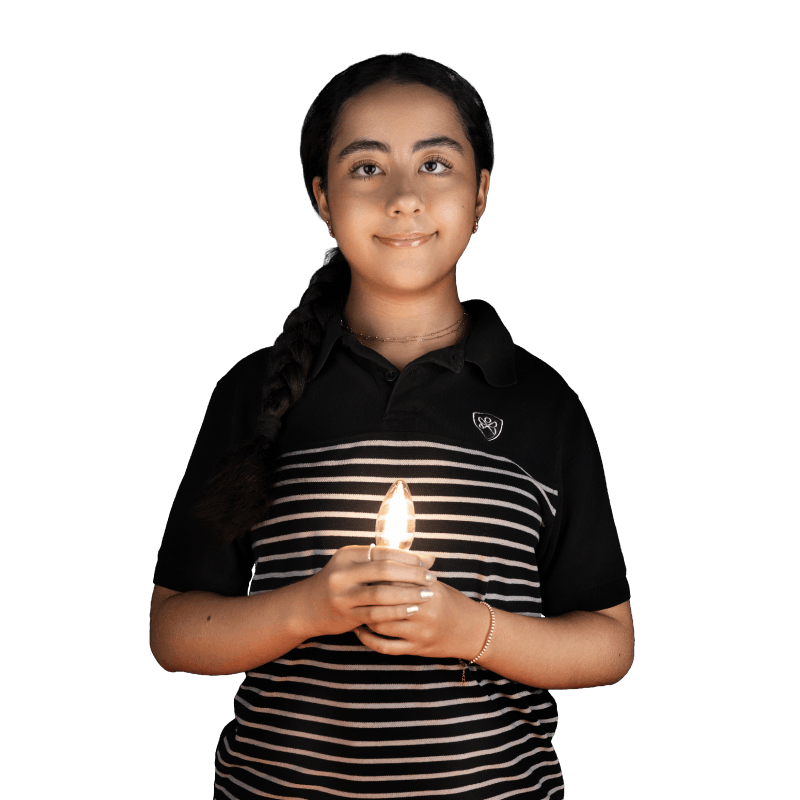 Ivana, 16 ans, ambassadrice du Grand sapin jeunesse